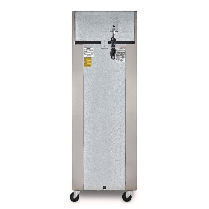 REFRIGERADOR ACERO INOXIDABLE 1 PUERTA DE CRISTAL TORREY RG-600