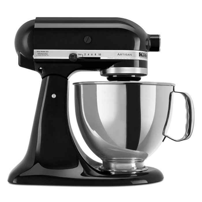 BATIDORA ARTISAN 4.7 L NEGRA KITCHENAID INTERNATIONAL KSM150PSOB