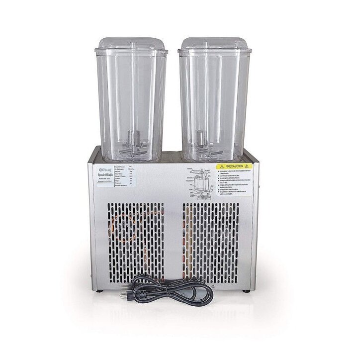 DISPENSADOR DE BEBIDAS 2 TAZONES POLAR DB-18X2