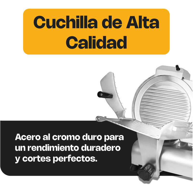 Rebanadora Marca Rhino Sli300 Cuchilla Acero Al Cromo 300mm Gris