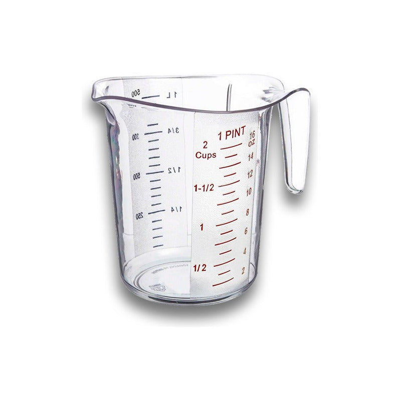 Jarra Medidora 250ml 1/4 Litro Caledonia Japome-250 Sanke Transparente
