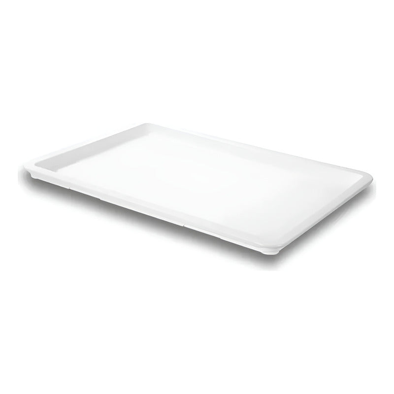 Tapa De Polipropileno P/caja De Pizza 18x26x6cm Tacamapi-18 Blanco