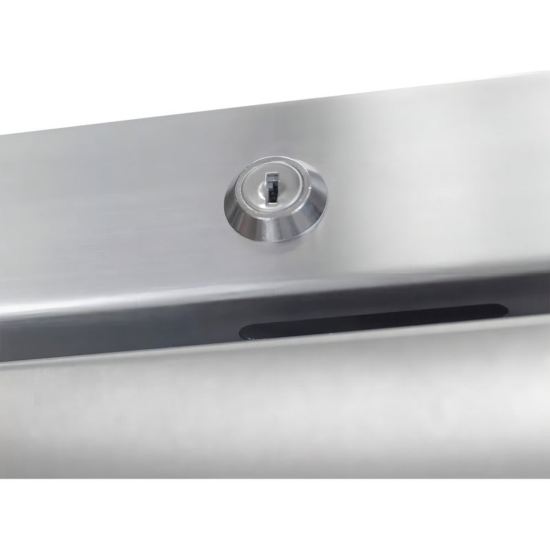 Refrigerador Vertical Puerta Sólida Rhino® Plateado, 23 Pies Color Gris