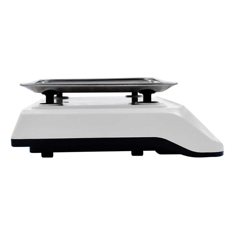 Báscula Digital Comercial Protek Bpk-40p 40 Kg Blanco/azul/negro