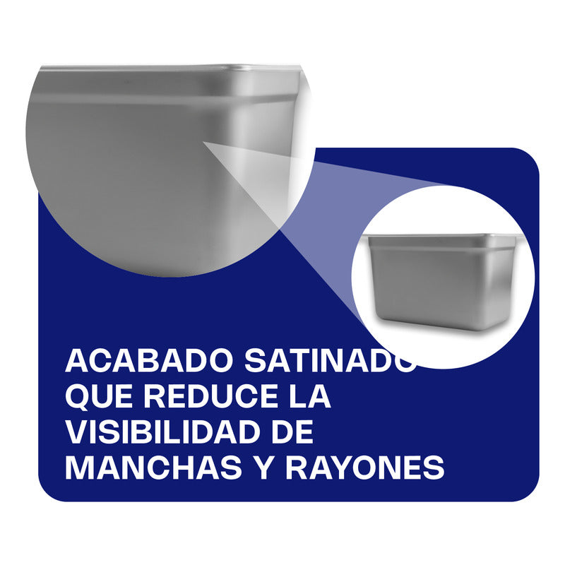 Inserto Cuarto De Acero Inoxidable Caledonia Inac-6