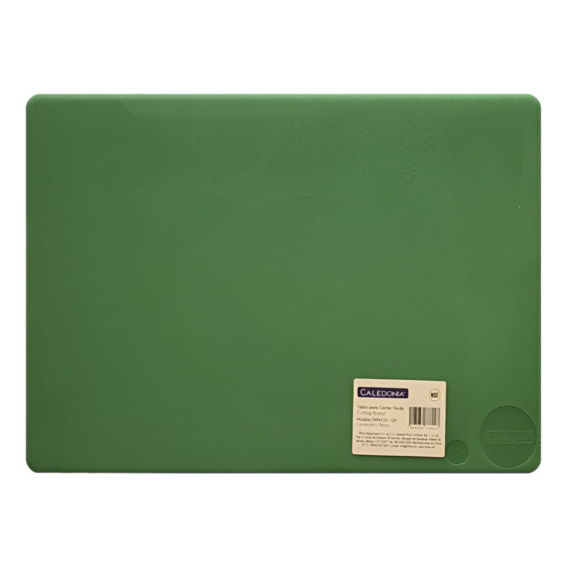Tabla Para Cortar Verde 50x38.3x1.2 Cm Caledonia Tapaco-15v Liso Verde