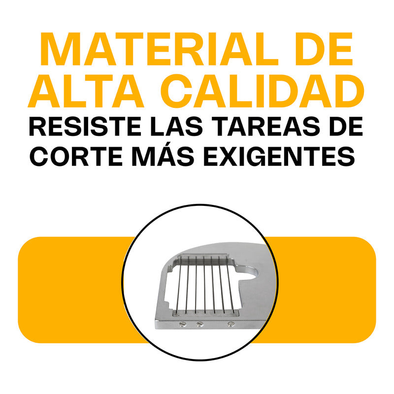 Disco De Corte A La Francesa 10mm Para Procesador Proal-550 Gris