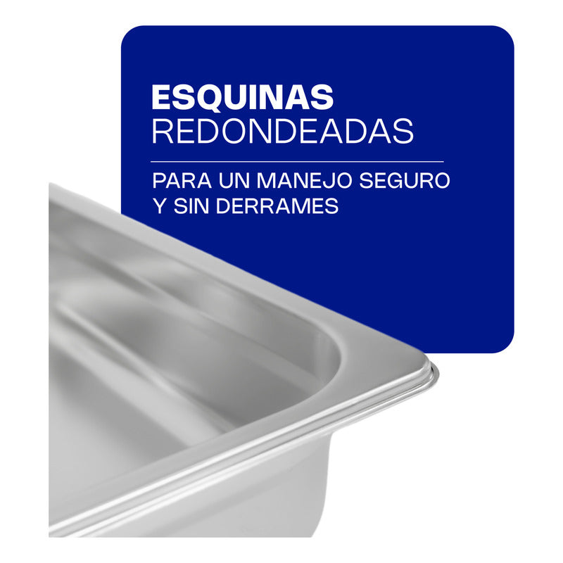 Inserto Tercio De Acero Inox 2.5 Pul. Caledonia Inat-2.5 Gris