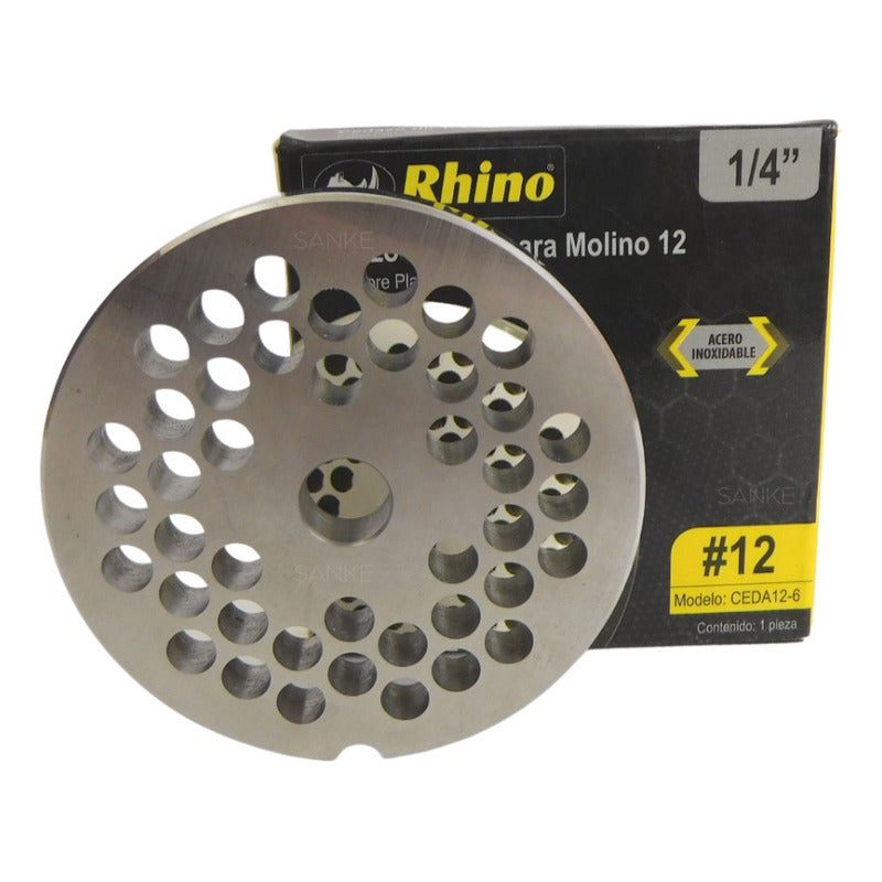 Cedazo Rhino P/molino De Carne 12 1/4 Ceda12-6