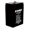 Batería Recargable Para Bascula Digital  Rhino 6v/4ah Negro