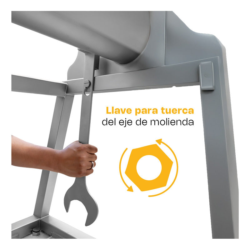 Molino Mezclador Rhino Molme1300 A.inox 5.5hp 220v Trifásico