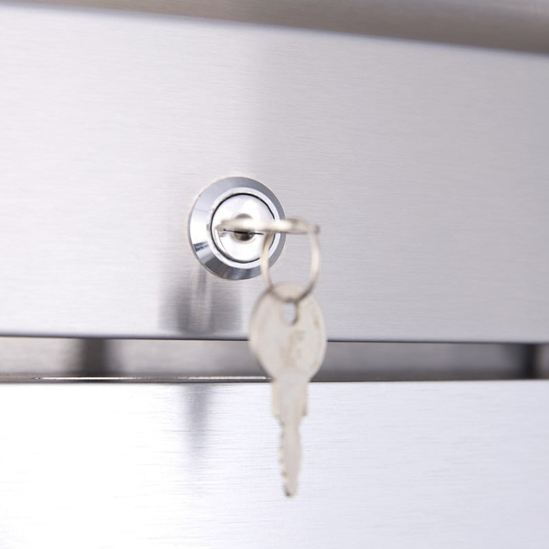 Refrigerador Rach In Torrey Rvca-23ui Acero Inox Reyfri Plateado