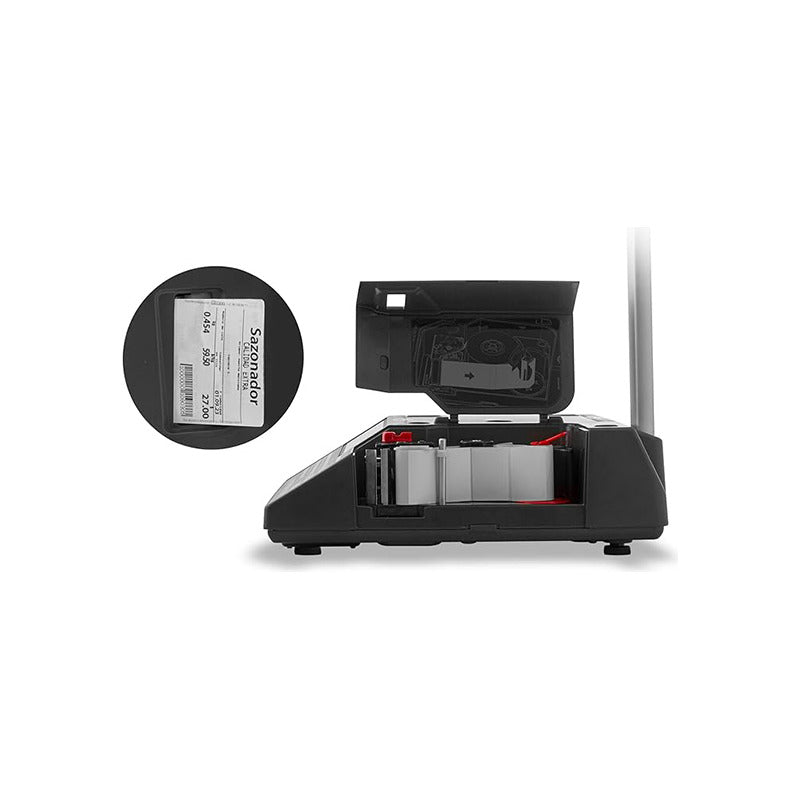Báscula Etiquetadora Digital Rhino Baet-30 30kg Con Mástil 34 Cm X 26 Cm