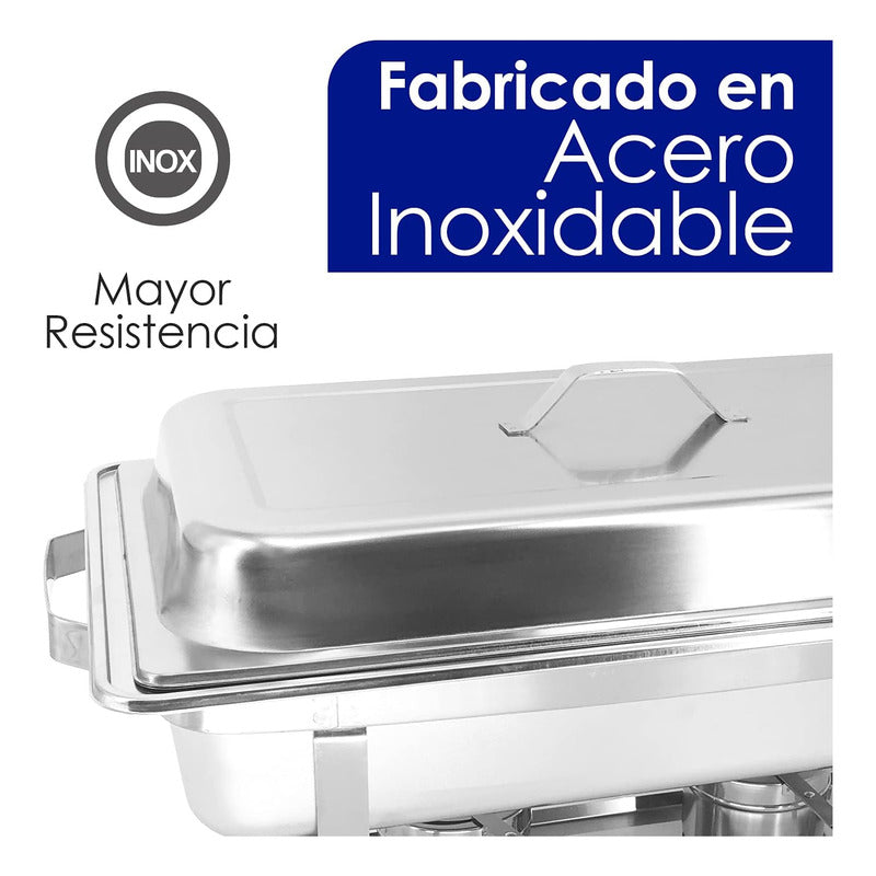 Chafer Entero Caledonia Checre-9 Rectangular Guisados Fonda