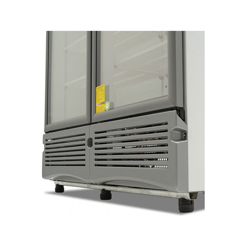 Refrigerador Comercial Imbera G342 42 Pies 2 Puertas Reyfri Gris