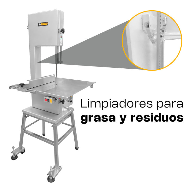 Sierra Carnicera De Acero Inoxidable Sica-222 Rhino