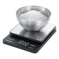 Báscula Digital De Precisión 3kg/0.1g Led Rhino Baci-3m Capacidad Máxima 5 Kg Color Negro 3 Kg