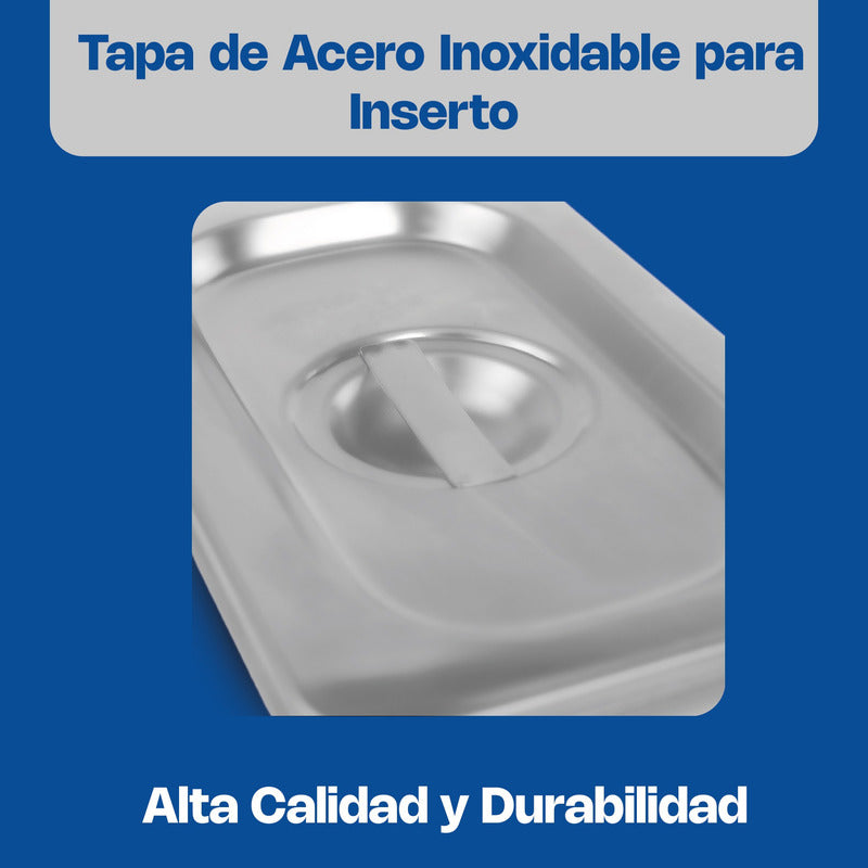 Tapa Para Inserto Noveno Acero Inox Caledonia Tano-com Gris