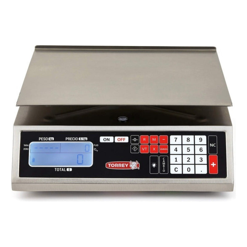 Báscula Comercial Digital Torrey A. Inox Mfq-40kg