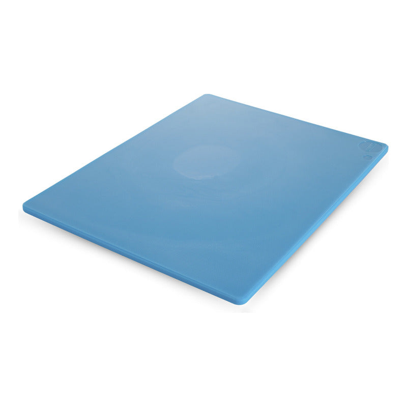 Tabla De Picar Caledonia Polietileno 18x24cm Colores Color Azul Liso