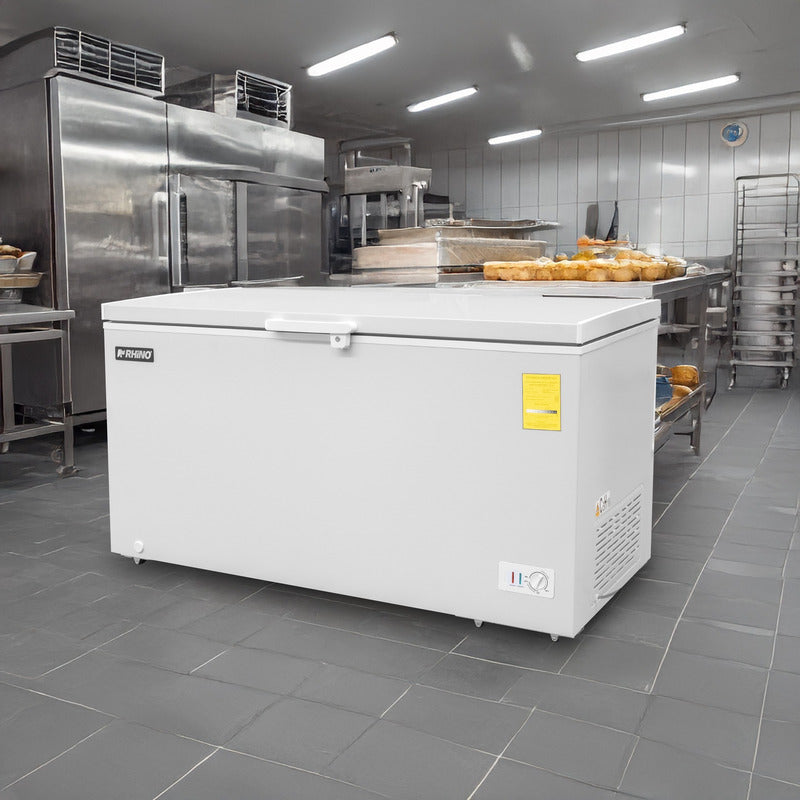 Congelador Horizontal Rhino Congeco-16 Pies Temp Dual Reyfri Blanco