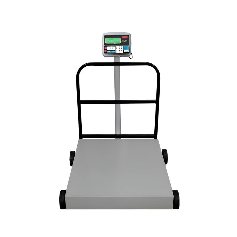 Bascula Comercial Digital Industrial Torrey 500kg Cpc-500 Recargable Con Plataforma Basculas Con Mástil Y Soporte 79 X 68 Cm Acero