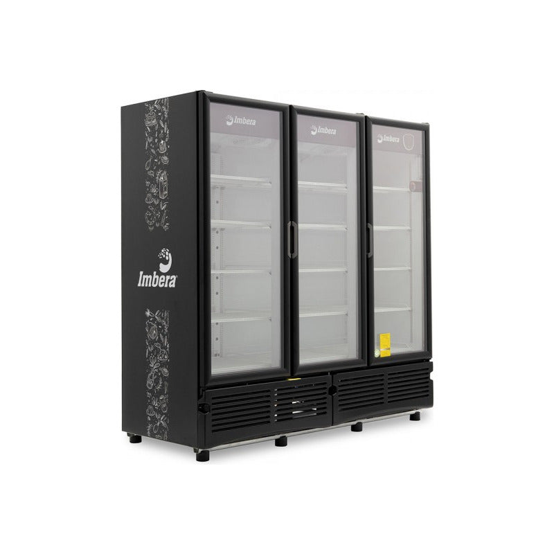 Refrigerador Comercial Cervecero Imbera Ccv-1350 72 Pies 3p Negro