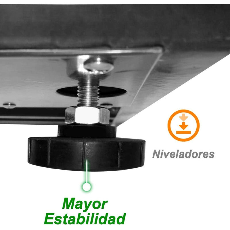 Báscula Comercial Digital Rhino 90 X 60 Cm Bavet-200 Kg