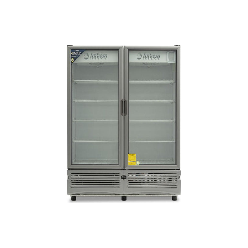 Refrigerador Comercial Imbera G342 42 Pies 2 Puertas Reyfri Gris