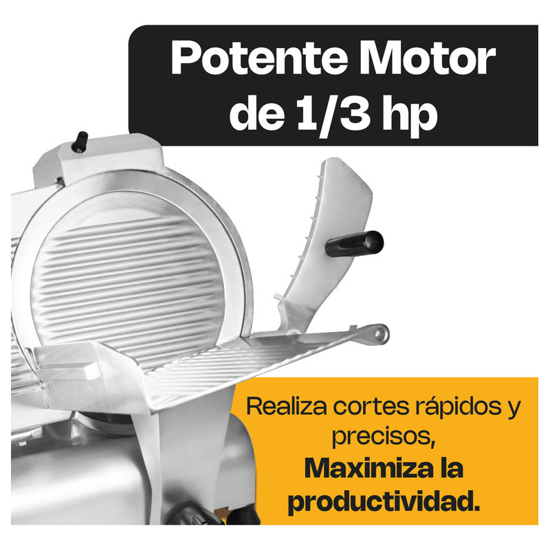 Rebanadora Marca Rhino Sli300 Cuchilla Acero Al Cromo 300mm Gris