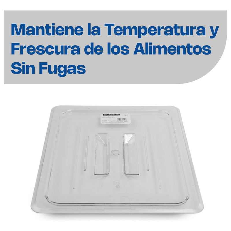 Tapa De Inserto Medio Policarbonato Caledonia Tamepo-com Transparente Tapa