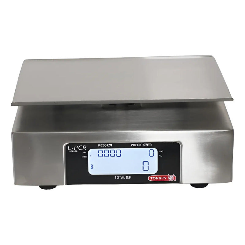 Báscula Digital Torrey Lpcr-40 Acero Inox 40 Kg Usb Reyfri
