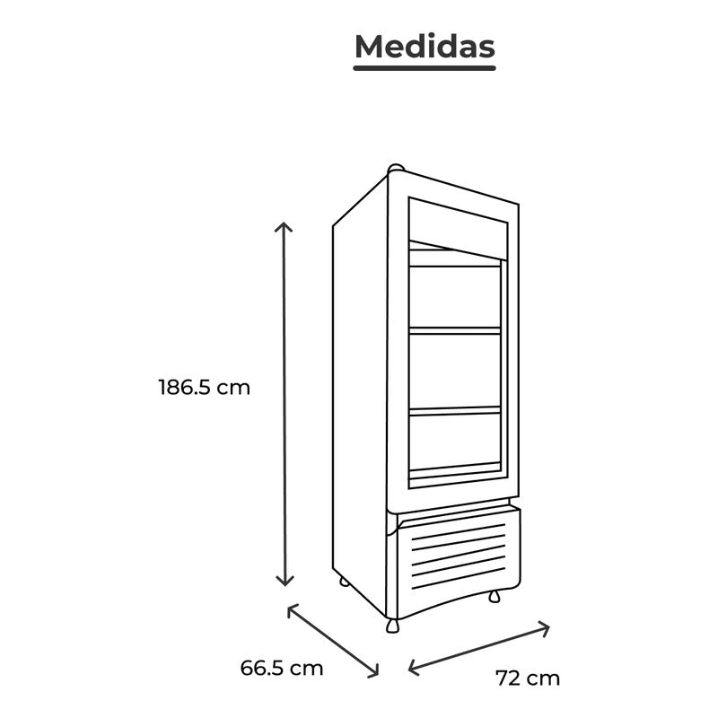 Refrigerador Cervecero Torrey Tvc-17 Pies 9° A -3°c Recto