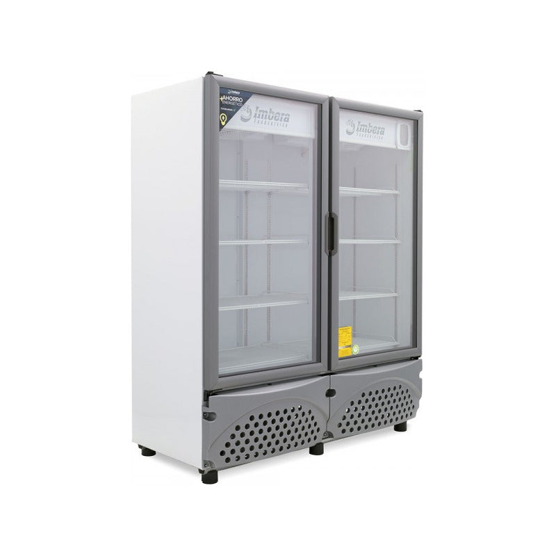 Refrigerador Comercial Vertical Imbera Vrd35 2puertas Reyfri Gris