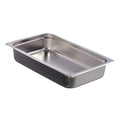 Caledonia Inae-2.5 Inserto Acero Inoxidable Entero 1/1 Profundidad 6.4 Cm Largo 53 Cm Plateado
