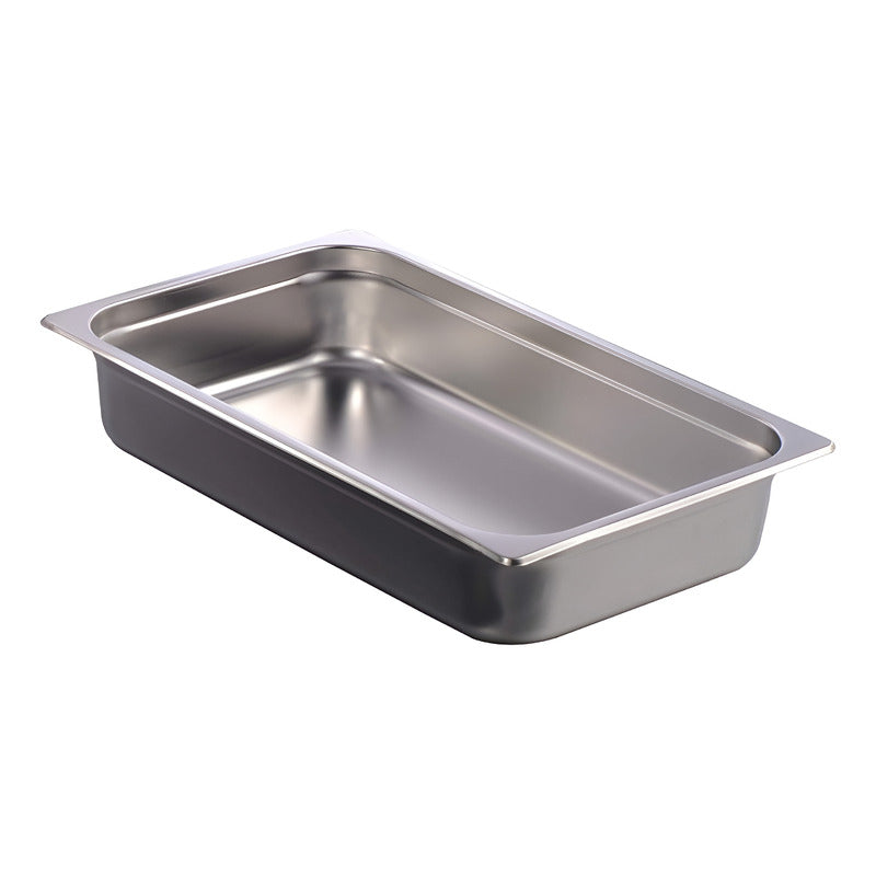 Caledonia Inae-2.5 Inserto Acero Inoxidable Entero 1/1 Profundidad 6.4 Cm Largo 53 Cm Plateado