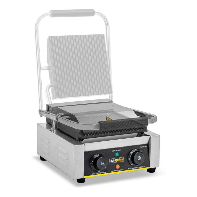 Asador Eléctrico Rhino Planpa-1800 110v Acero Inoxidable Acero Inoxidable