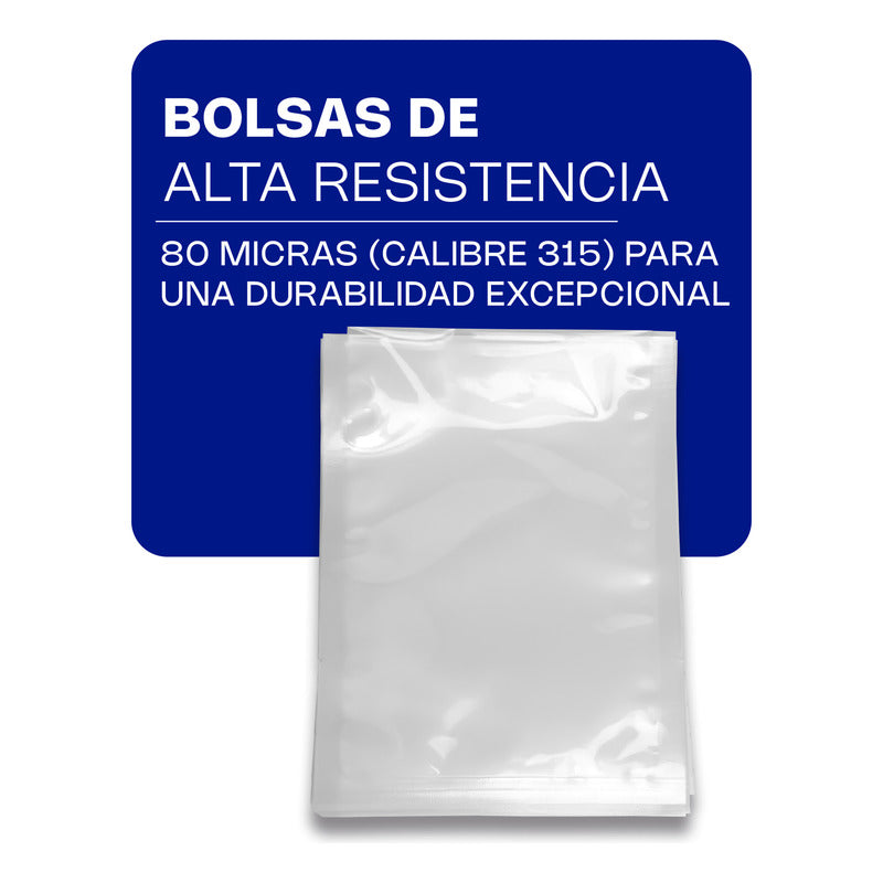 Bolsa Empacado Alto Vacio 15x20 Cm Bovac-20 Paquete 100 Pza