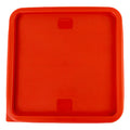 Tapa Plástica Cuadrada Caledonia Tapecu-68r Roja Hermética 6-8 Qt Lavavajillas Rojo