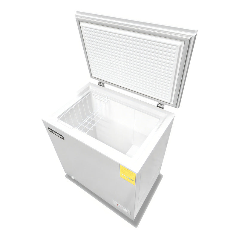 Congelador Horizontal Rhino De 140 L Con Temperatura Dual Blanco