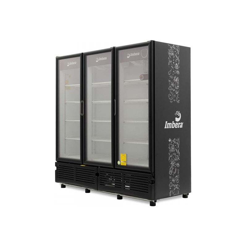 Refrigerador Comercial Cervecero Imbera Ccv-1350 72 Pies 3p Negro