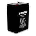 Batería Para Bascula Digital Rhino 6v/4a Negro