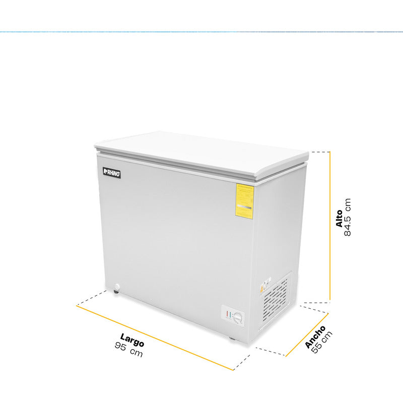 Congelador Horizontal Congeco-7 Rhino Color Blanco Reyfri Blanco