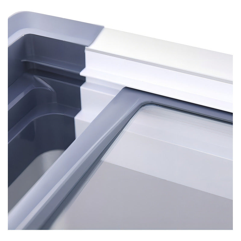 Congelador Cristal Comercial Polar Ch-300cr Capacidad 217lt. Color Blanco