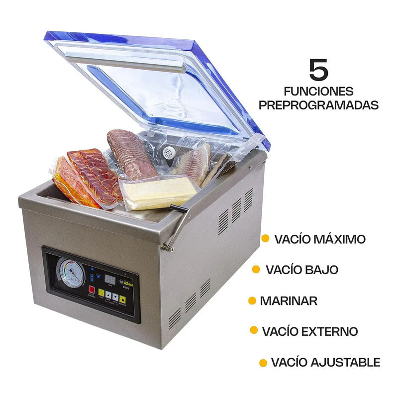 Empacadora Alto Vacío Rhino Evac-8