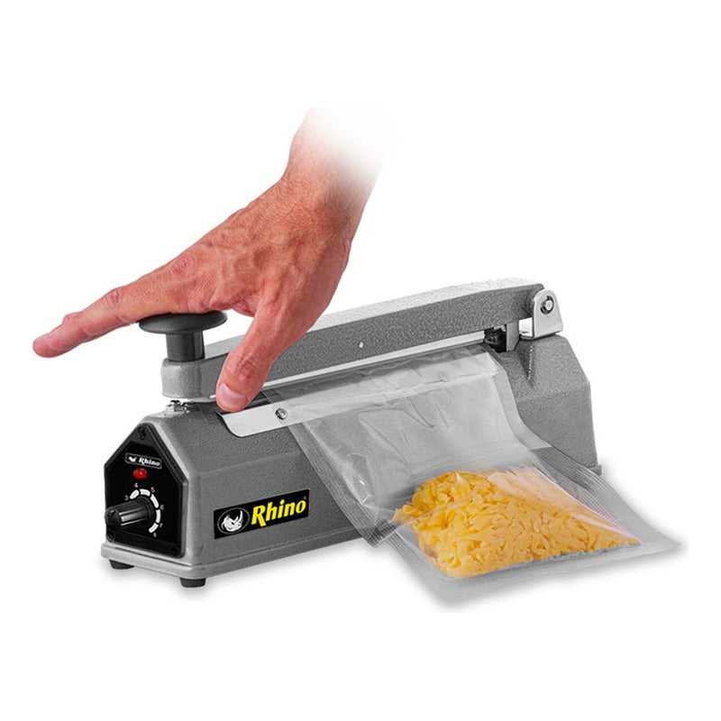Selladora De Bolsas Rhino Calor Y Temporizador 30cm 400w