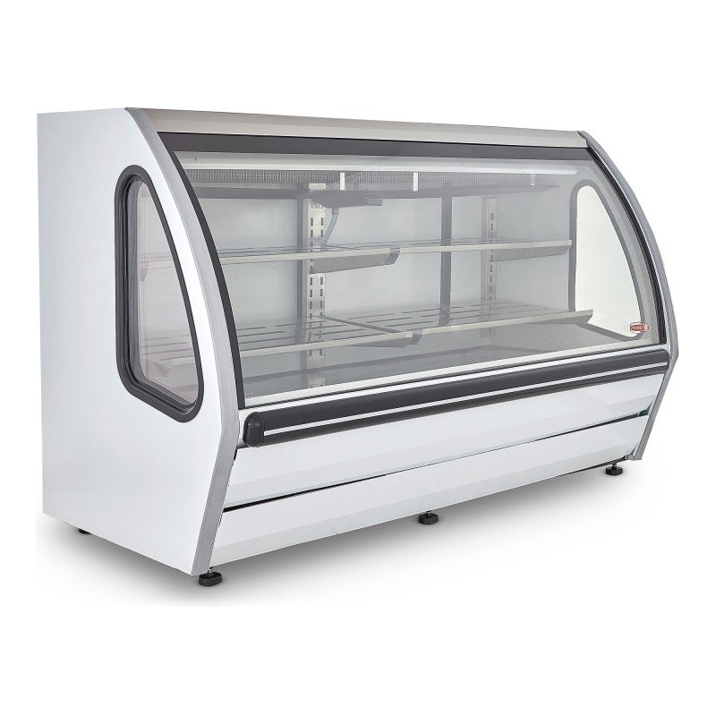Vitrina Refrigerada Comercial Torrey Drd6-b 1.8 Mts. Reyfri Curvo