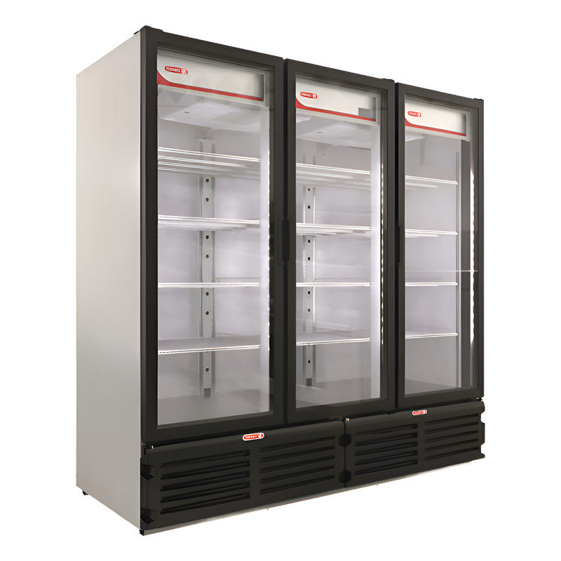Refrigerador Vertical Torrey G372 72 Pies 3 Puertas Reyfri Acero