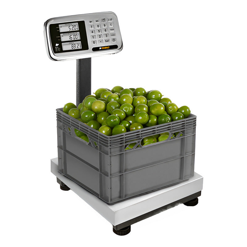 Báscula Comercial Digital Rhino Bp-80 80kg 40 cm X 30 cm