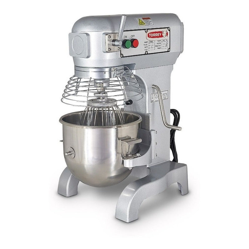 Batidora Comercial Torrey B-20 6kg Amasado Frecuencia 60 Hz